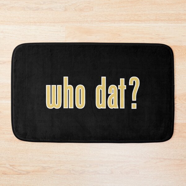 Item preview, Who Dat ? New Orleans Saints T-Shirt Sticker designed and sold by CHNM8E.