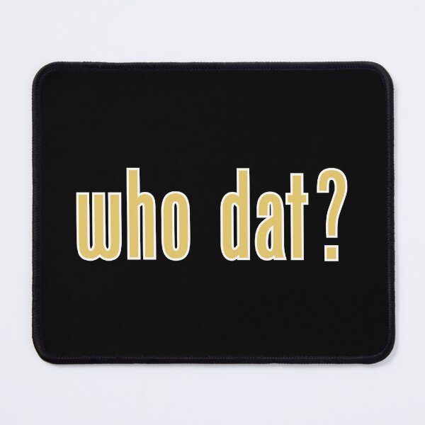 Item preview, Who Dat ? New Orleans Saints T-Shirt Sticker designed and sold by CHNM8E.