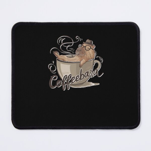 Item preview, Coffeebara Capybara Coffedrinker designed and sold by Printed-Memes.