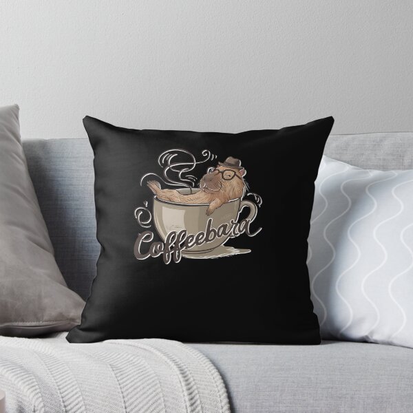 Item preview, Coffeebara Capybara Coffedrinker designed and sold by Printed-Memes.