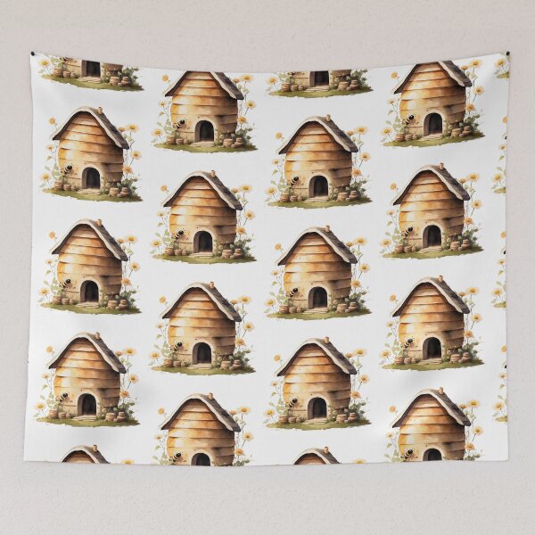 Item preview, Watercolor Vintage Cottagecore Bliss designed and sold by Victoria Riabov.
