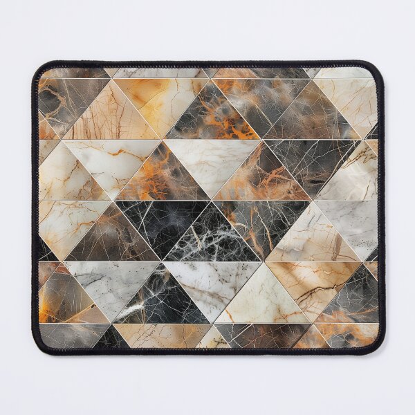 Item preview, Emperador Marble Geometric designed and sold by KootenayDesigns.
