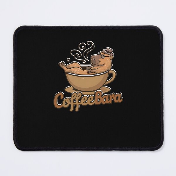 Item preview, Coffeebara Capybara Coffedrinker designed and sold by Printed-Memes.