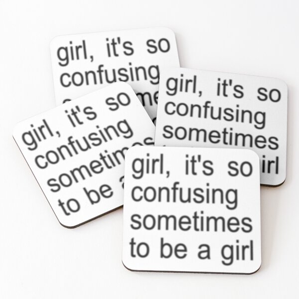 Item preview, girl, so confusing designed and sold by tomatojo.