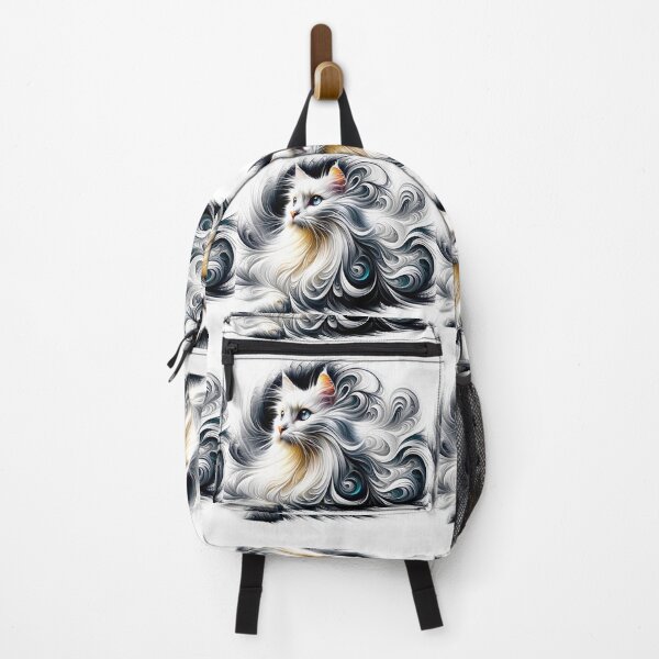 Item preview, Turkish Angora – Flowing Beauty in the Fur designed and sold by LegademaArt.