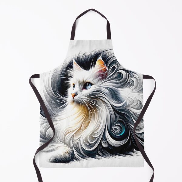 Item preview, Turkish Angora – Flowing Beauty in the Fur designed and sold by LegademaArt.