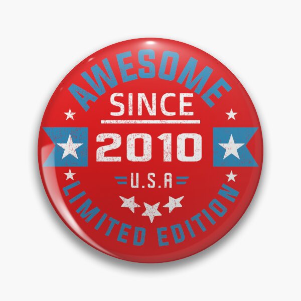 Item preview, Awesome since 2010 designed and sold by HB Shirts.