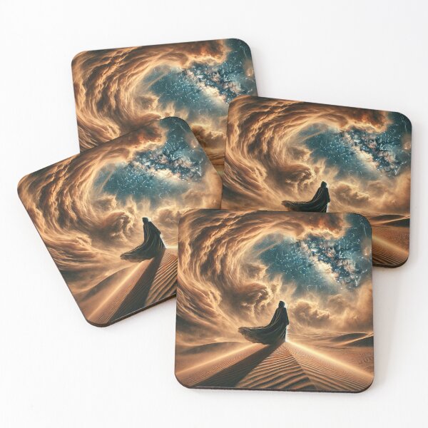 Item preview, Cosmic Sands: A Journey Beyond Realms designed and sold by NutSkyArt.