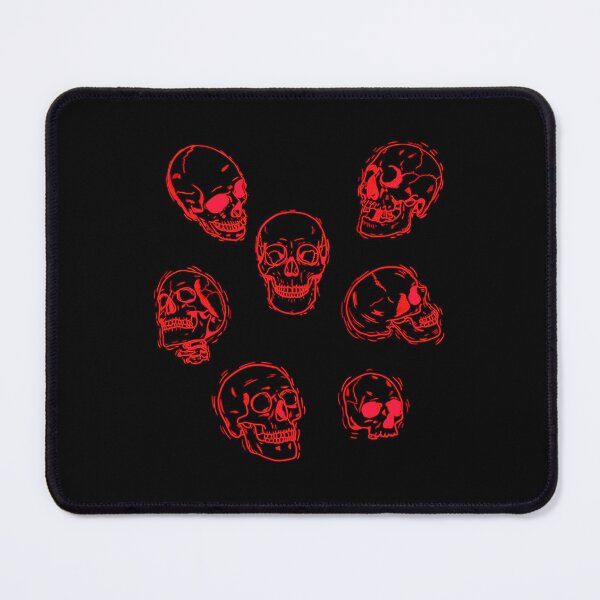 Item preview, Red Electric Skulls designed and sold by WiseWitch.