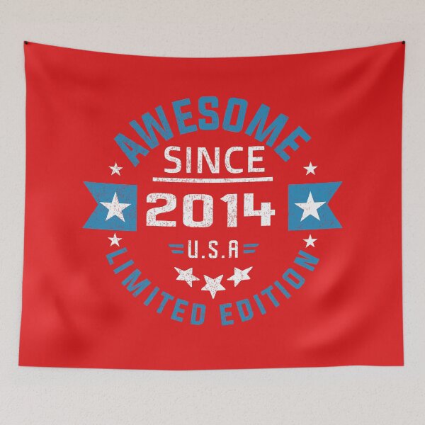Item preview, Awesome since 2014 designed and sold by HB Shirts.