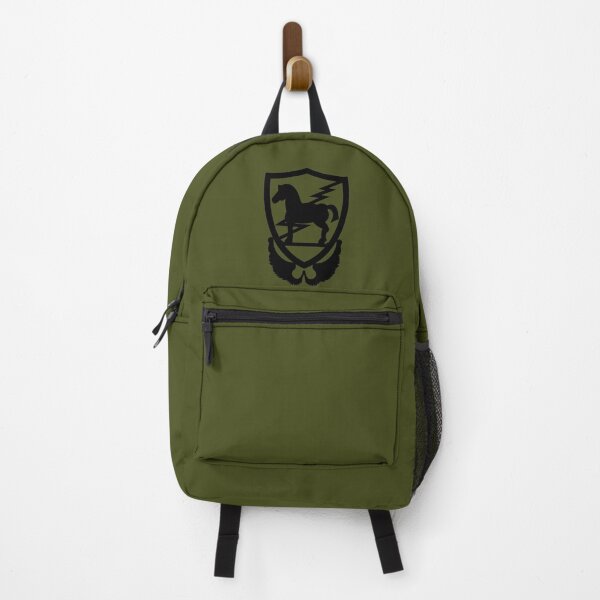 Item preview, 10th SFG Trojan Horse Badge Silhouette Design designed and sold by Nathaniel Baker.