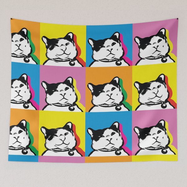Item preview, Cat Pop Art 01 designed and sold by Arabicat.
