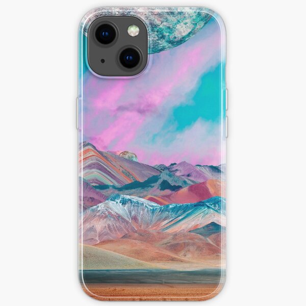 Pastel Mountains iPhone Soft Case