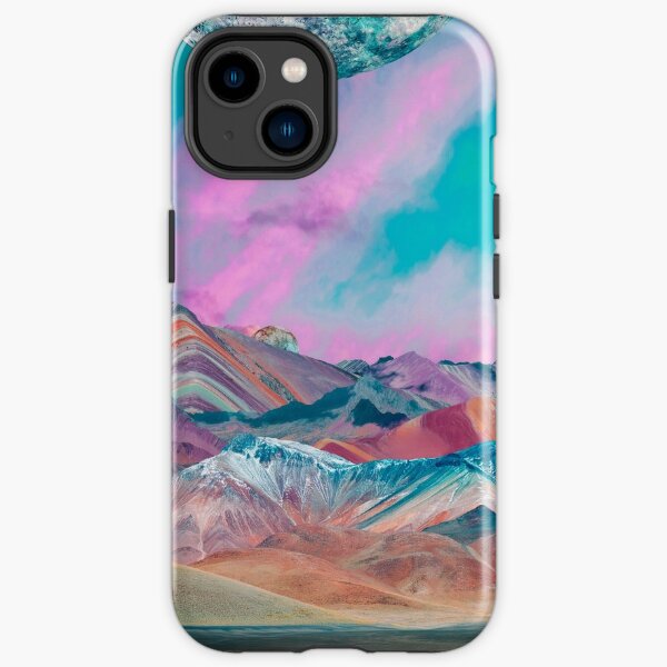 Pastel Mountains iPhone Tough Case
