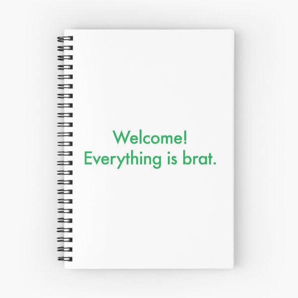 Item preview, Welcome! Everything is brat. designed and sold by rupruprupley.