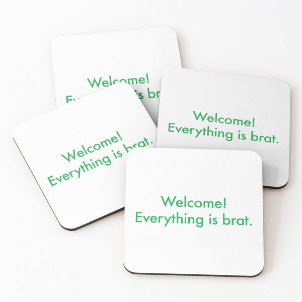 Item preview, Welcome! Everything is brat. designed and sold by rupruprupley.