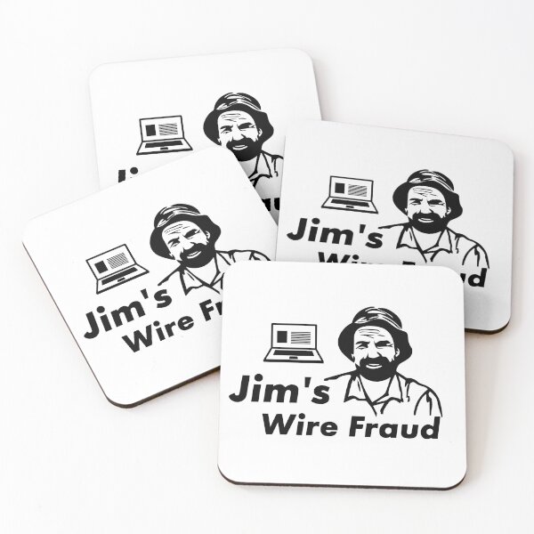 Item preview, Jim's Wire Fraud designed and sold by shanemuir5.
