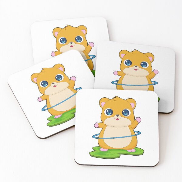 Item preview, Hamster Fitness Gymnastics Sports designed and sold by Snabdesign84.
