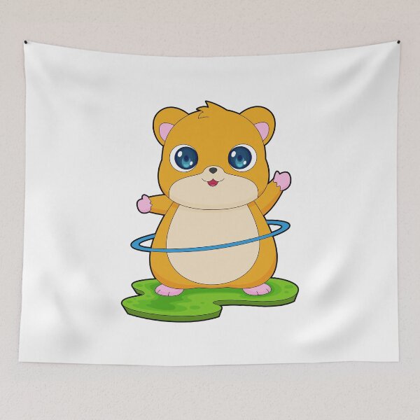 Item preview, Hamster Fitness Gymnastics Sports designed and sold by Snabdesign84.