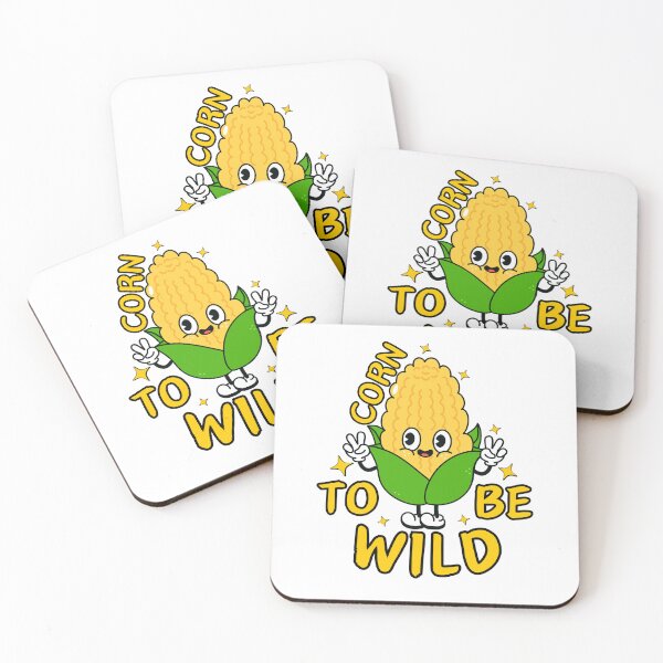 Item preview, Corn To Be Wild Sweetcorn Lovers Vegan Vegetarian Corn Joke  designed and sold by Manara  -Art.