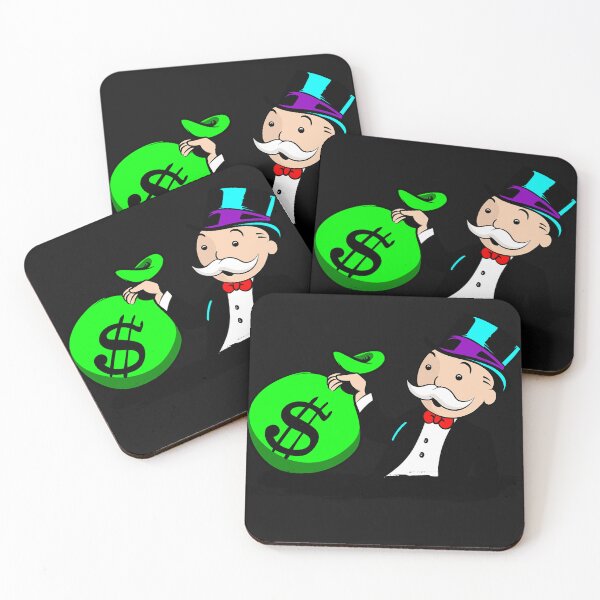 Item preview, Monopoly Man Holding bag of Dollars designed and sold by DonVivaldo.