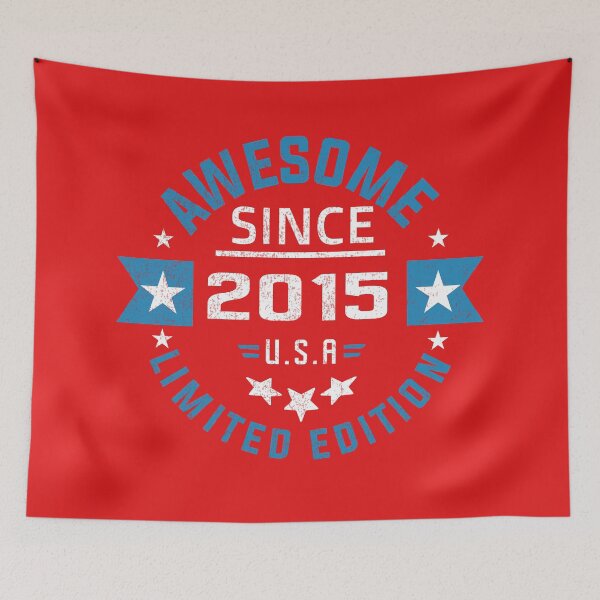 Item preview,  Awesome since 2015 designed and sold by HB Shirts.