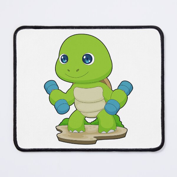 Item preview, Turtle Bodybuilder Dumbbells Bodybuilding designed and sold by Snabdesign84.
