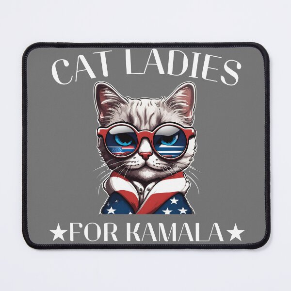Item preview, Cat Ladies For KamalaHarris designed and sold by Pattranit56.