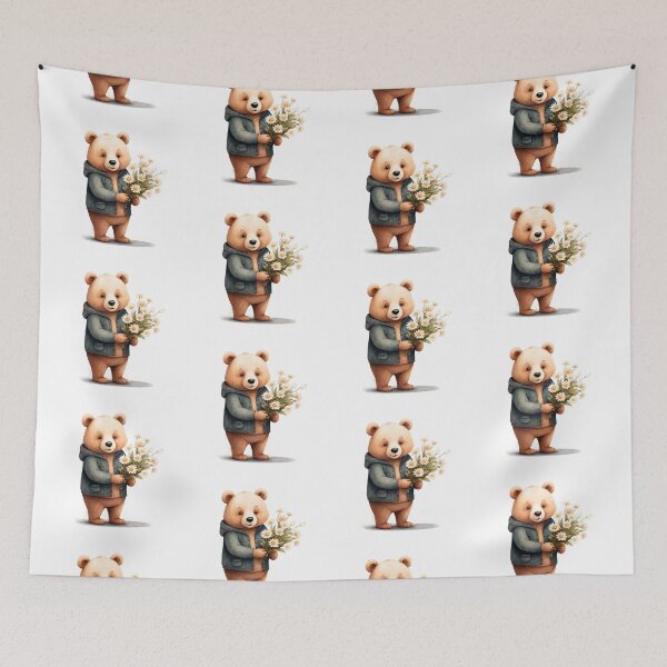 Item preview, Watercolor Retro Character Wonderland designed and sold by Victoria Riabov.