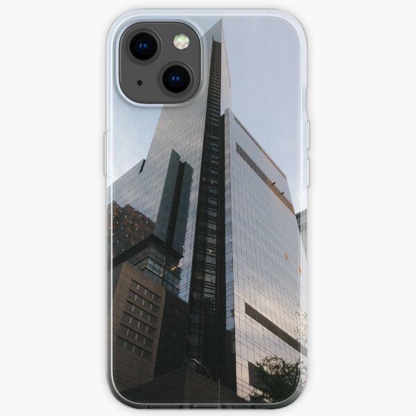 #Chambers, #Happiness, #Building, #Skyscraper, #NewYork, #Manhattan, #Street, #Pedestrians, #Cars, #Towers, #morning, #trees, #subway, #station, #Spring, #flowers, #Brooklyn  iPhone Soft Case