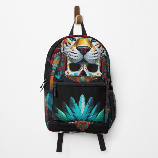 Item preview, Aztec Warrior Skull designed and sold by MatrixTattoo.