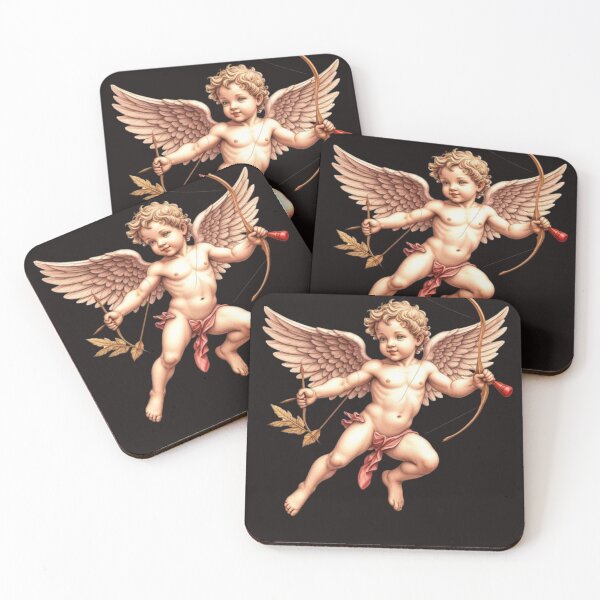 Item preview, Portrait Cupid Flying  designed and sold by UniquetyDesign.
