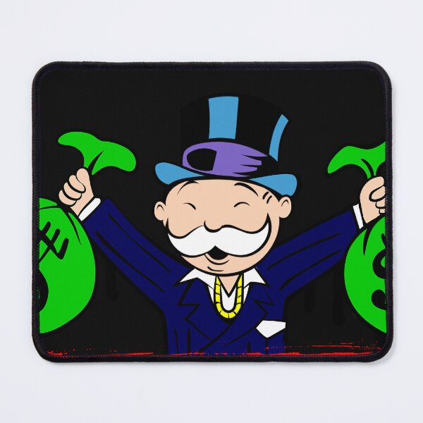 Item preview, Monopoly Man Holding Dollar designed and sold by DonVivaldo.