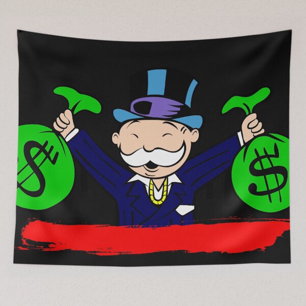 Item preview, Monopoly Man Holding Dollar designed and sold by DonVivaldo.