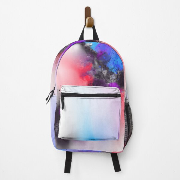 Item preview, Iris - Purple Blue Coral Red Black Abstract designed and sold by Joey Santiago.