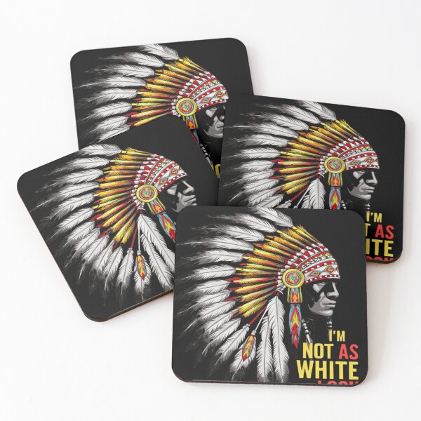 Item preview, i'm not as white as i look native american indian day pride  designed and sold by SBAR33.