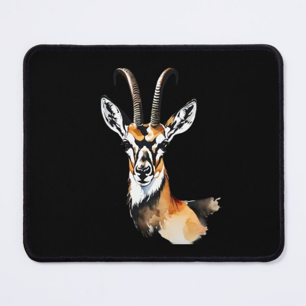 Item preview, american pronghorn watercolor designed and sold by EuropeanPrints.