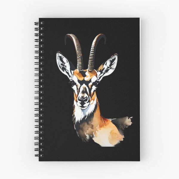 Item preview, american pronghorn watercolor designed and sold by EuropeanPrints.