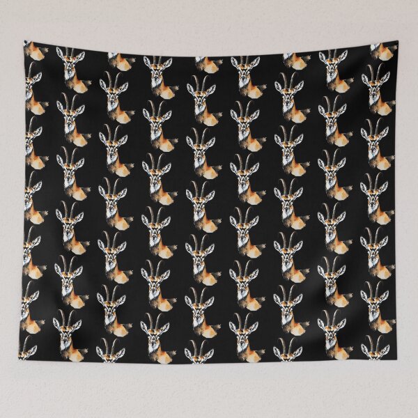 Item preview, american pronghorn watercolor designed and sold by EuropeanPrints.