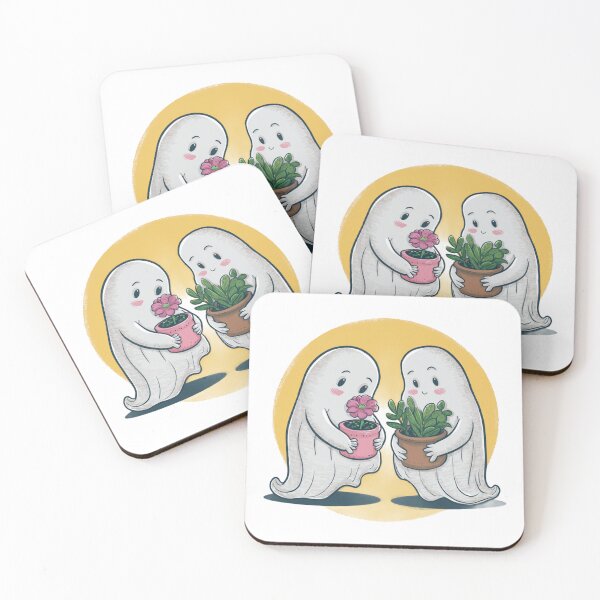 Item preview, Wonderful Two Ghosts Halloween Design designed and sold by RadiantRevArt ⭐⭐⭐⭐⭐.