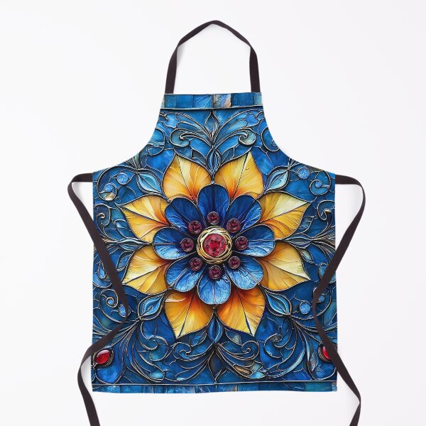 Item preview, Azulejo de mosaico con rayos de sol azul designed and sold by stevepmp.
