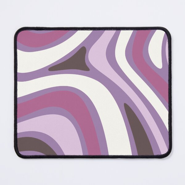 Item preview, Curly Swirly Retro Fluid : Purples and Cream designed and sold by Coral-Cases.