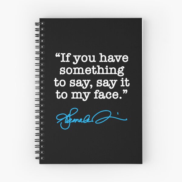 Item preview, Say it to my Face - Kamala Harris (Blue signature) designed and sold by Thelittlelord.