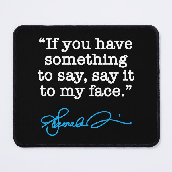 Item preview, Say it to my Face - Kamala Harris (Blue signature) designed and sold by Thelittlelord.