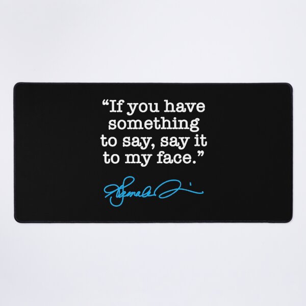 Item preview, Say it to my Face - Kamala Harris (Blue signature) designed and sold by Thelittlelord.