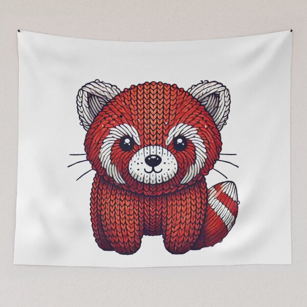 Item preview, Knit Little Panda designed and sold by improv-biber.