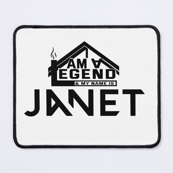 Item preview, I Am a Legend: Custom Name Design for Janet designed and sold by koreatvtea.
