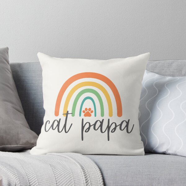 Item preview, Cat Papa - Colorful Rainbow - Paw - Cat Dad Gift designed and sold by patternjp.