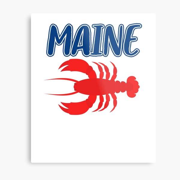 Maine Lobster ~ Foodie Hangry Food Metal Print