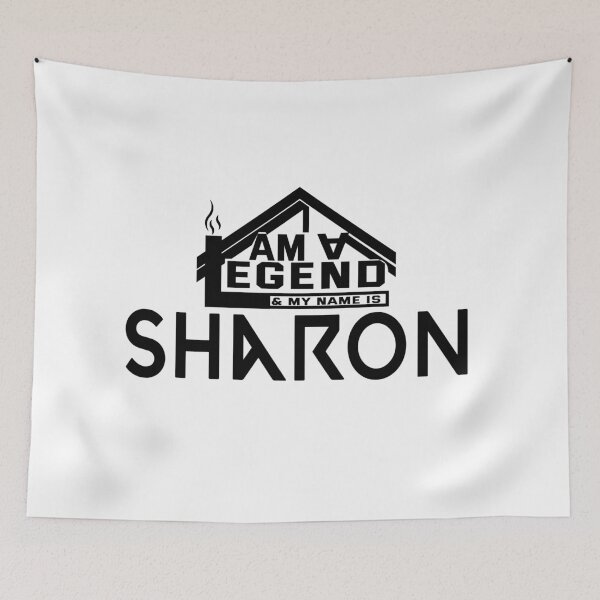 Item preview, I Am a Legend: Custom Name Design for Sharon designed and sold by koreatvtea.